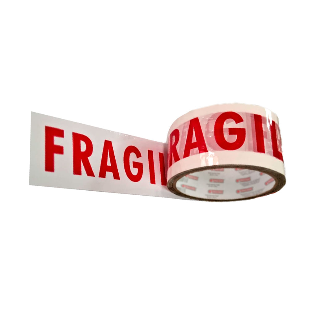 Cinta de Polipropileno Frágil 48 Mm x 30 Mts Blanco Tacsa