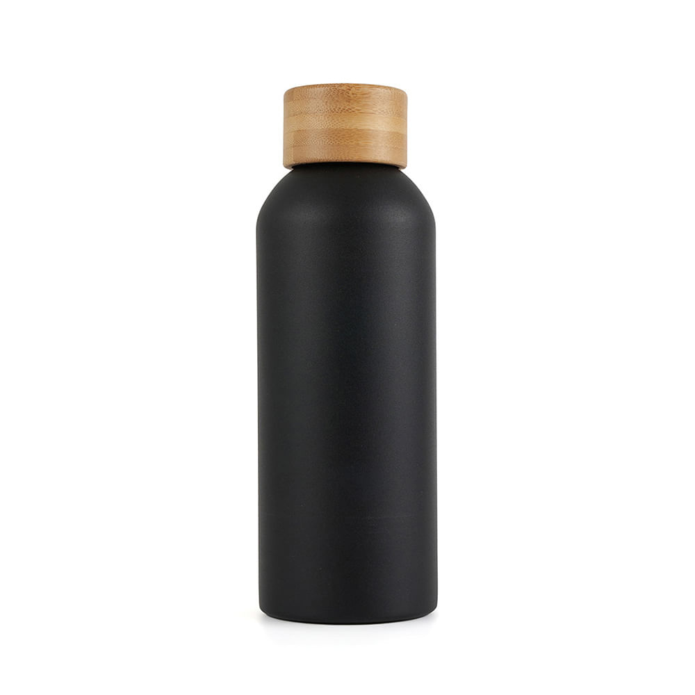 Botella Acero Inoxidable 500 Ml Negra Pampa Spirit
