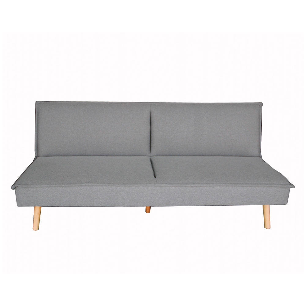 Futón 3 Cuerpos 78x185x96 Cm Gris Samuel M+Design
