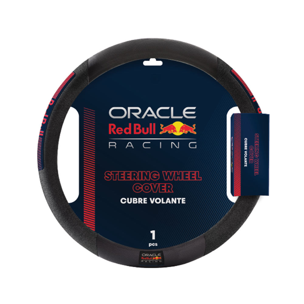 Cubre Volante Negro 1 Un Oracle Red Bull