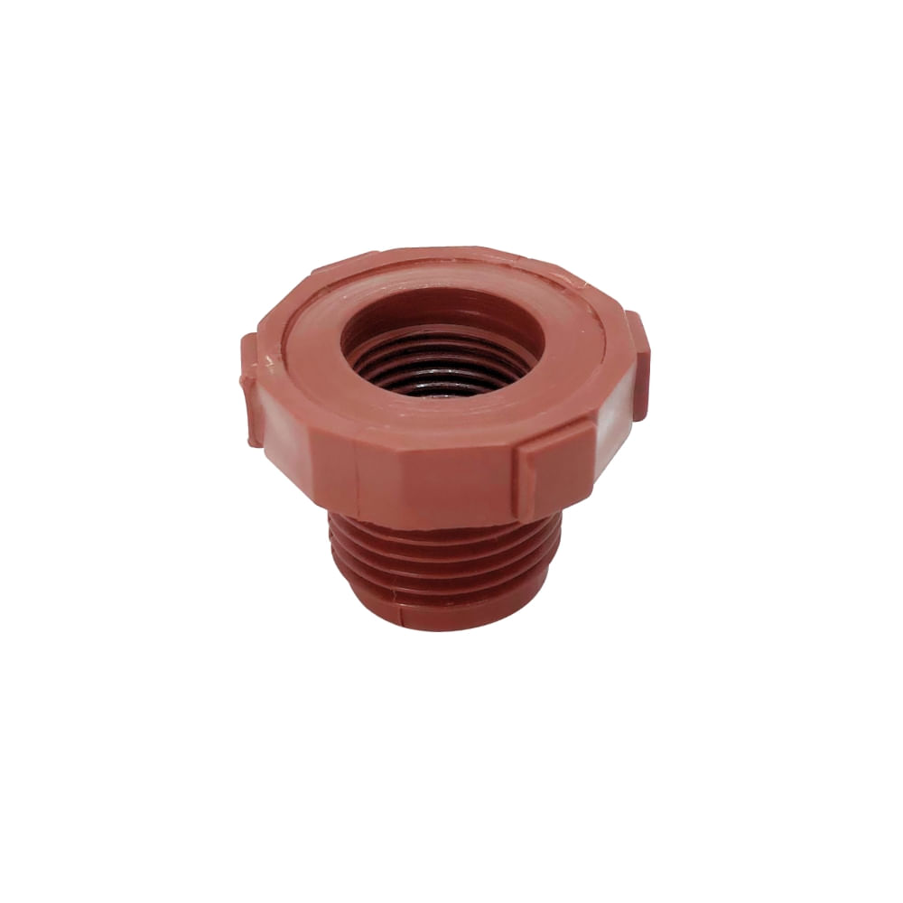 Buje Reducción Roscado 1 1/2 x 1 Polipropileno Bairesplast