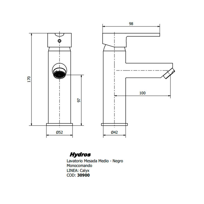 Canillas-Calyx-Lavatorio-Mesada-Medio-Metal-Negro-Hydros
