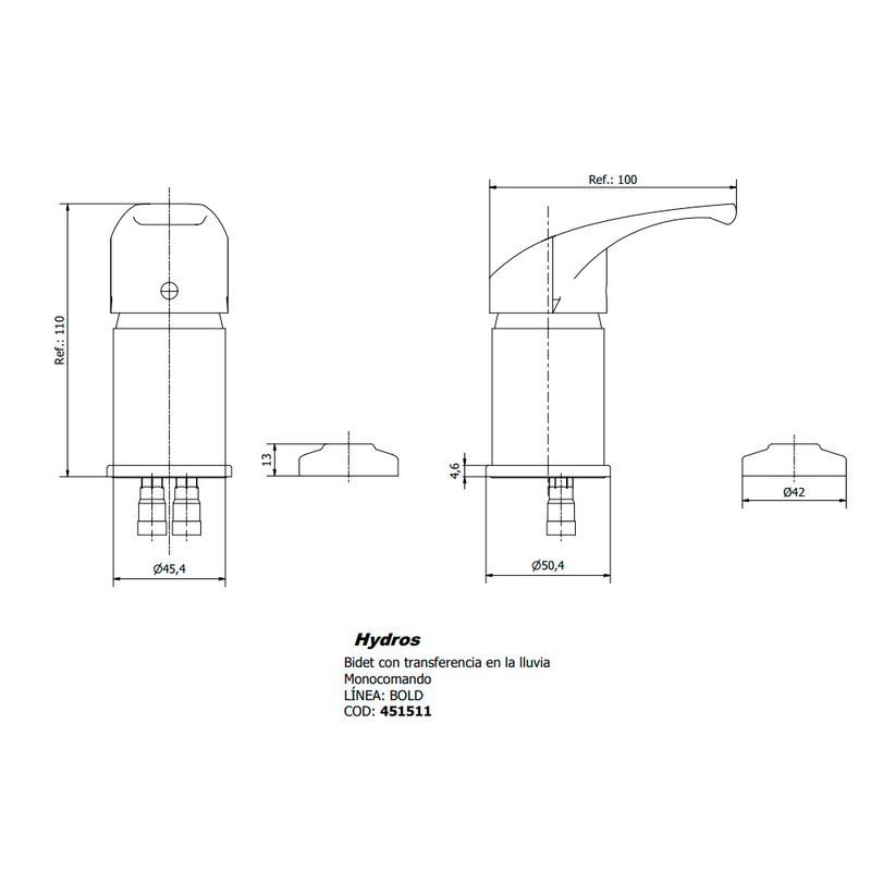 Canillas-Bold-Bidet-Cromo-Metal-Gris-Hydros