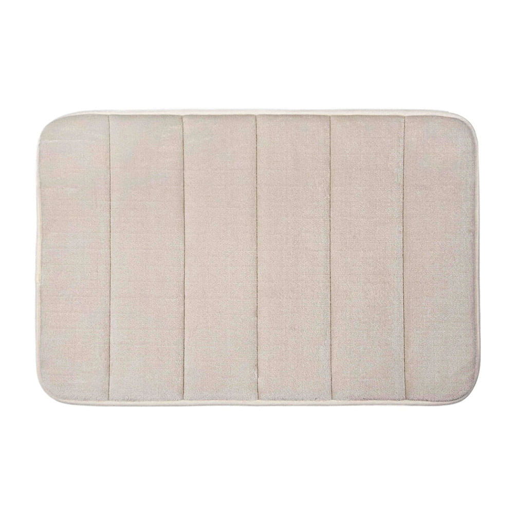 Alfombra Memory Foam Gris 40X60 Cm Linea Helles Haus