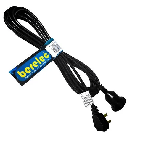 Prolongador Negro 10 Mts Berelec
