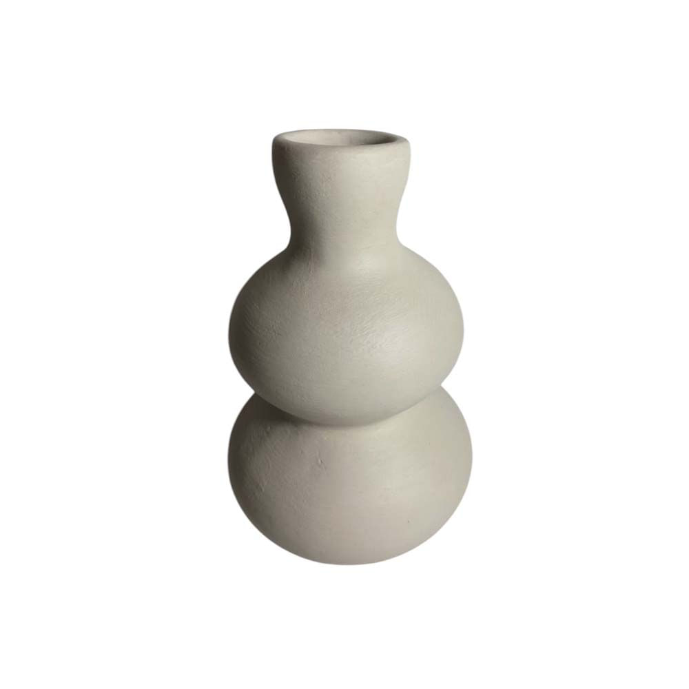 Florero Beige 29 Cm Oh Si Housee