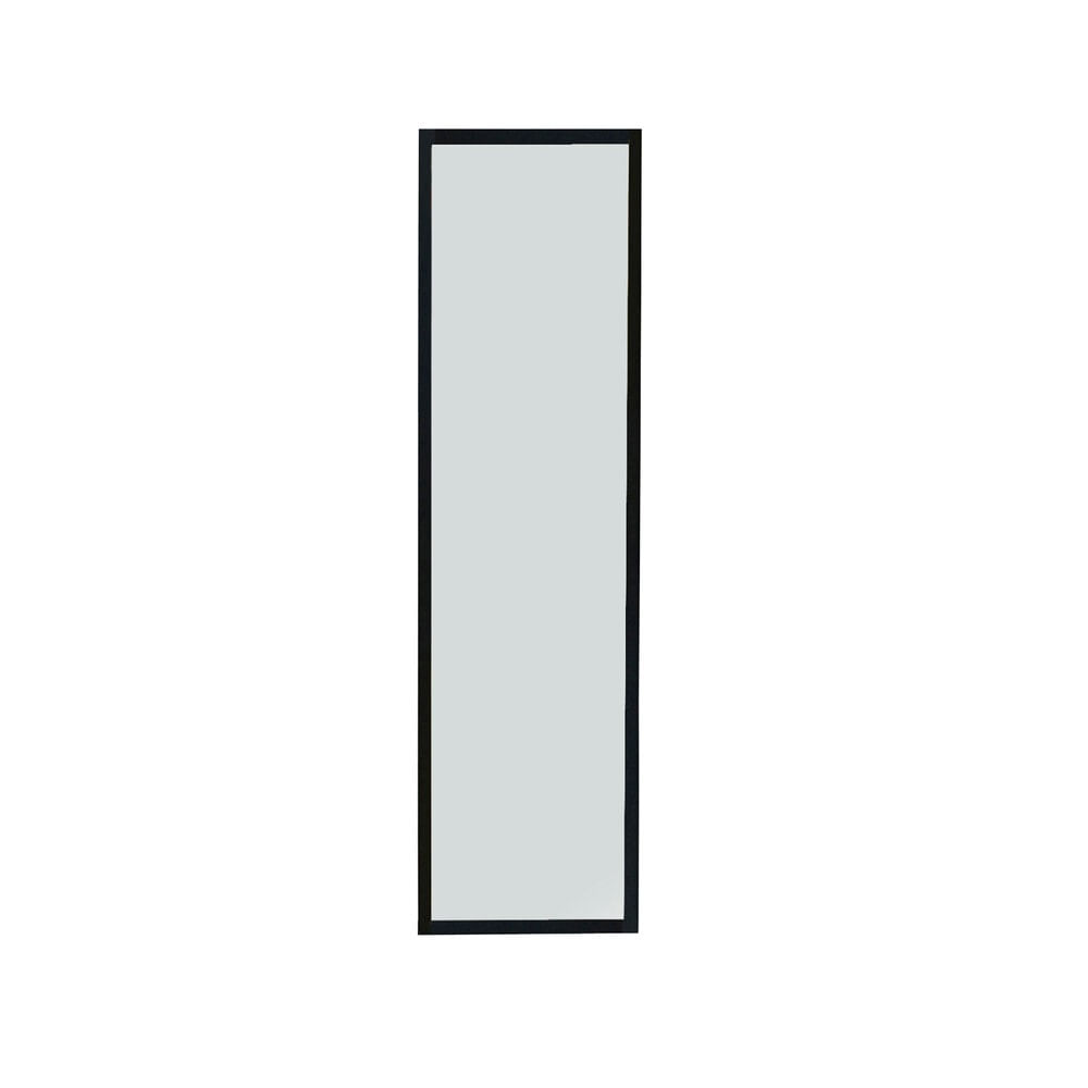 Espejo De Pared Negro 125.6x34 Cm M+Design