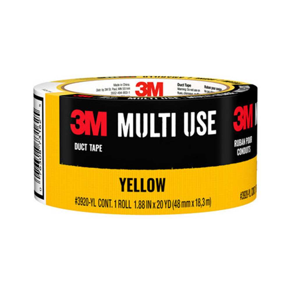 Cinta Adhesiva Multiuso 48 Mm X 18.3 Mts Amarillo 3M