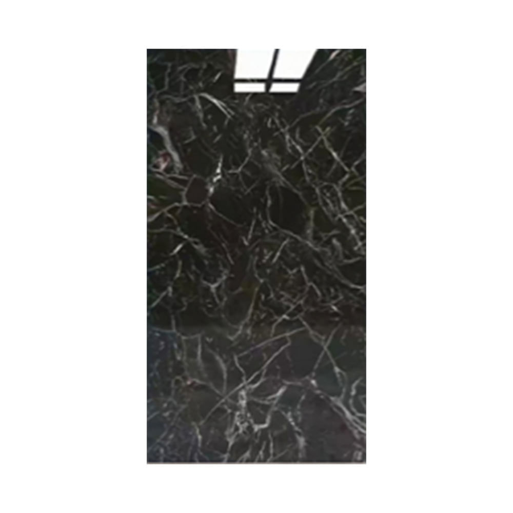 Placa Decorativa Autoadhesiva Mármol Negro 60x60 Cm CC Deco
