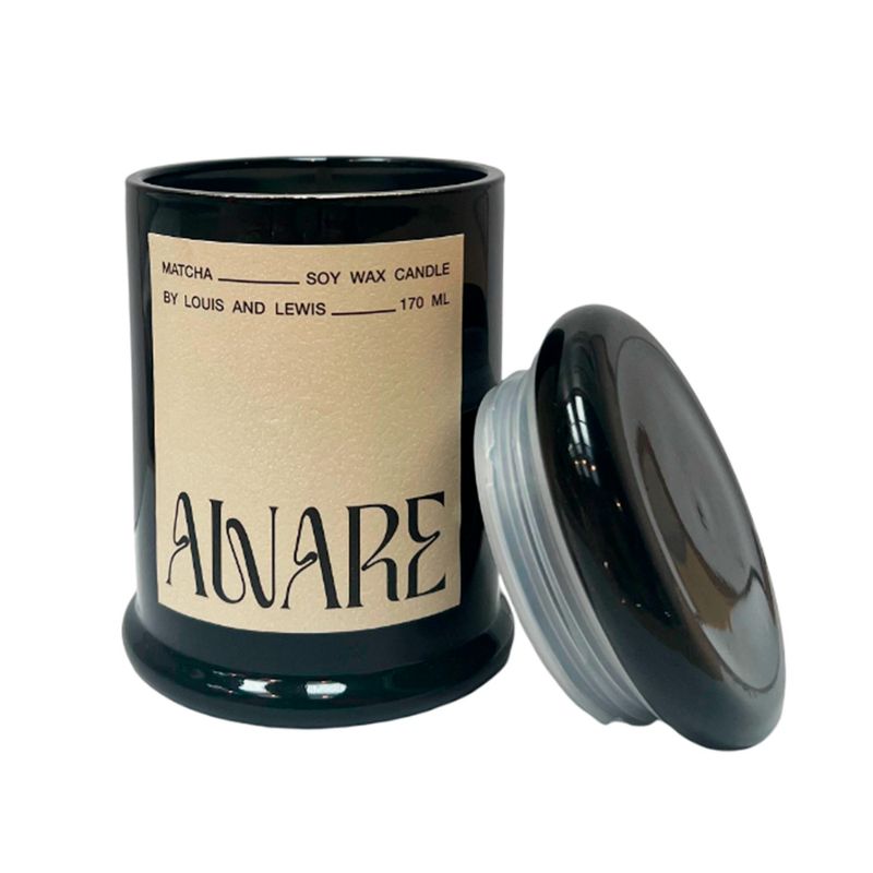 vela-louis-aware-negra-aroma-matcha-Easy