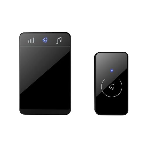 Timbre Inalámbrico Portero Digital Negro 10 W Gadnic DKL1223