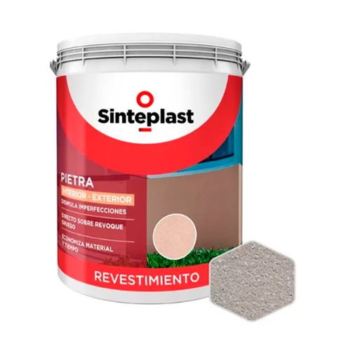 Revestimiento Texturado Marrón Pietra 25 Kg Interior/Exterior Sinteplast