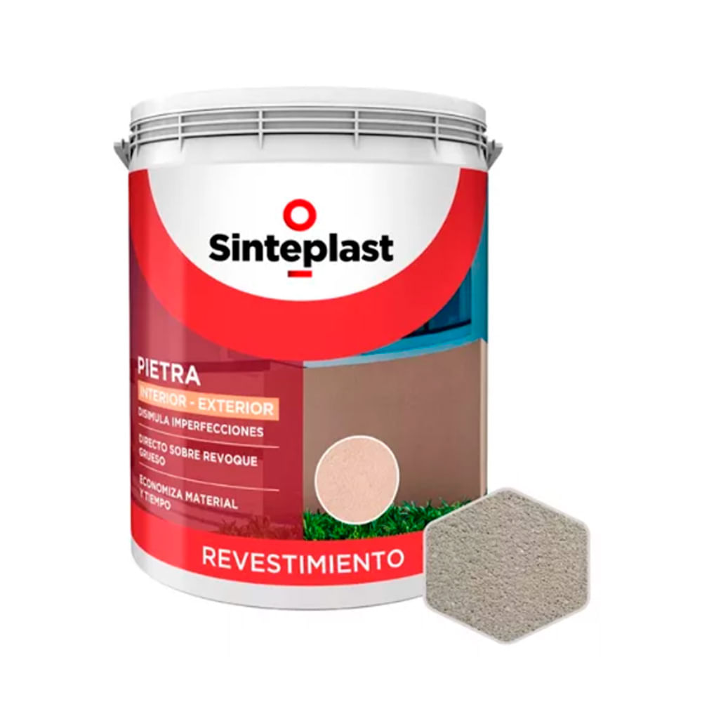 Revestimiento Texturado Beige Piedra 25 Kg Interior-Exterior Sinteplast