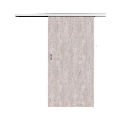 Puerta Corrediza Proteus Concreto Tablero Melamínico 18 Mm Metropolitan 90X200
