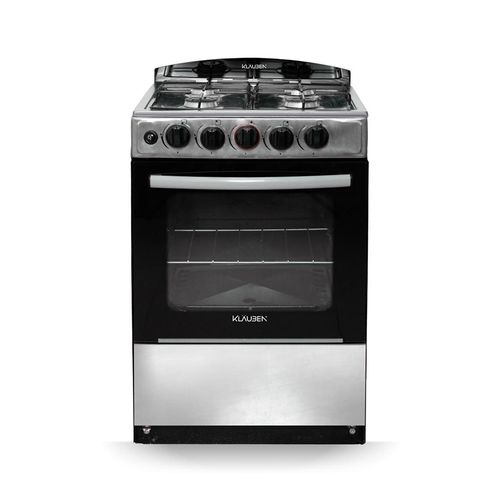 Cocina a Gas 56 Cm Inoxidable con Parrilla Klauben