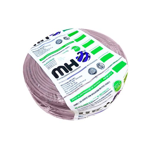 Cable Unipolar 2.5 Mm Marron X 50 Mts Mh Industrias Mh