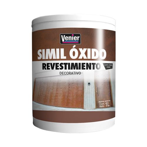 Revestimiento Marrón Símil Óxido 1 Lt Venier