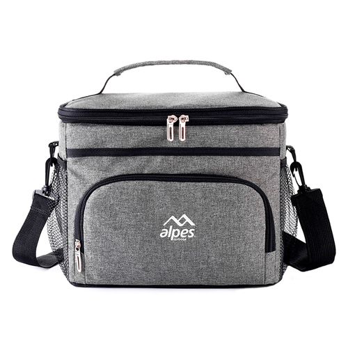 Bolso Cooler 15 Lts Gris Alpes
