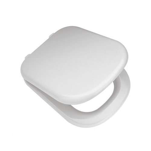 Tapa de Inodoro Bari Polipropileno Simple Blanca Ferrum