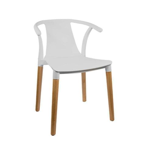 Set Sillón x4 Milan Blanca Quality Plastic