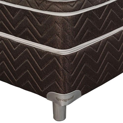 Sommier y Colchón One 1 Plaza 80x190x58 Cm Springwall