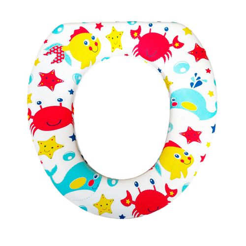 Asiento Inodoro Infantil Universal Plástico Acolchado Blanco Animales MarCardinals Asi0Imp 73 01 Daccord ultra MM