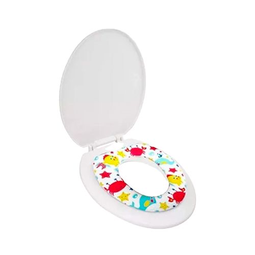 Asiento Inodoro Infantil Universal Plástico Acolchado Blanco Animales MarCardinals Asi0Imp 73 01 Daccord ultra MM