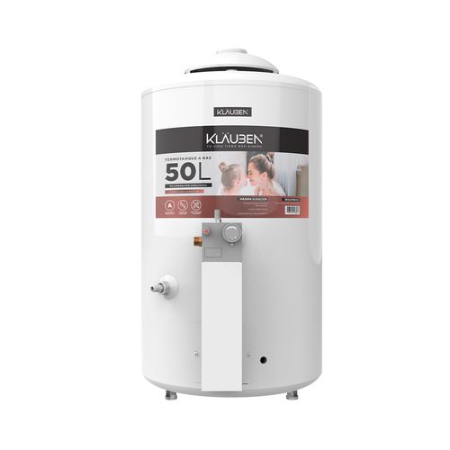 Termotanque a Gas 50 Lts Blanco 50L RS MG Klauben