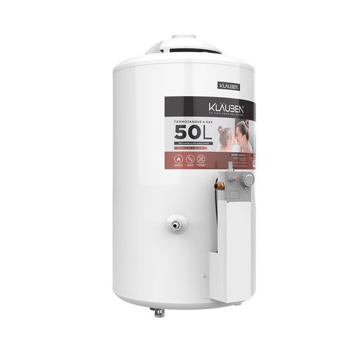 Termotanque a Gas 50 Lts Blanco 50L RS MG Klauben