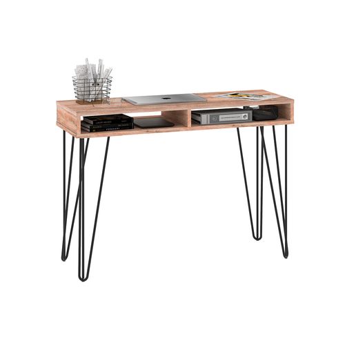 Escritorio Industrial 80x110x44 Cm Melamina Marrón Dielfe