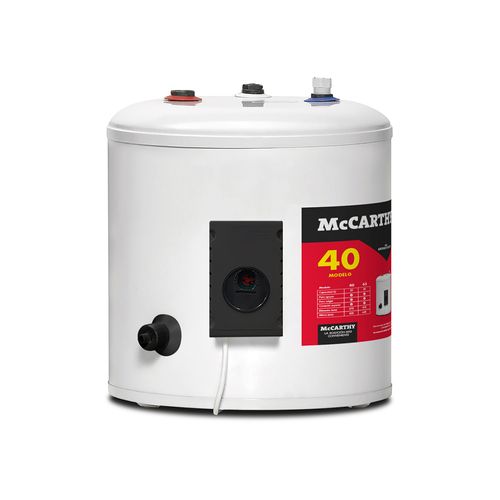 Termotanque Eléctrico 30 Lts 1500 W Blanco Teszp-40 McCarthy
