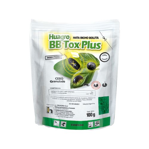 Insecticida Granulado Bicho Bolita 100 Grs Huagro Bb-Tox