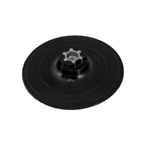 Plato Goma 125 Mm. Eje M14 Con Velcro Kwb