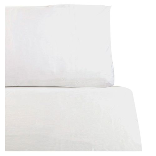 sabana lisa 2p 220h algodon blanc pack