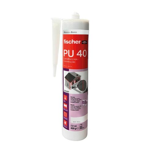 Sellador Poliuretano Blanco 400 Grs Fischer