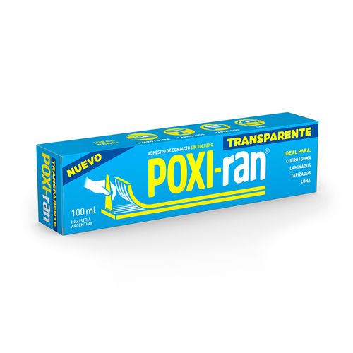 Adhesivo de Contacto Transparente 100 Ml Poxiran
