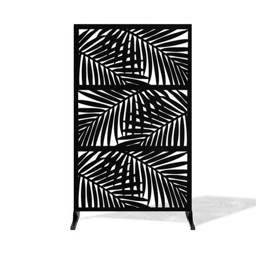 Divisor de Ambiente 190x120 Cm Acero Negro M52 Cintek