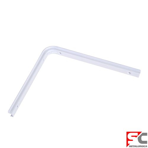 Soporte Bracket 25x30 Cm Acero Blanco Sc Metalúrgica