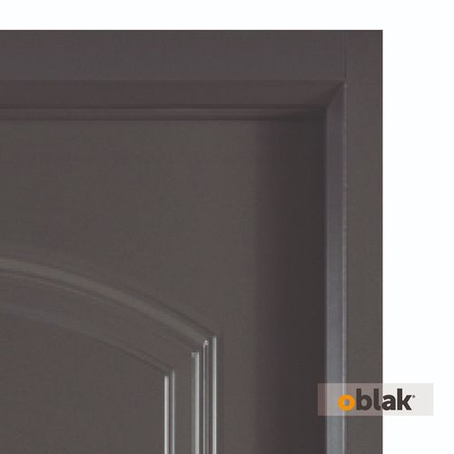 Puerta 200x80 Cm Acero Negro Apertura Izquierda M3707G Oblak