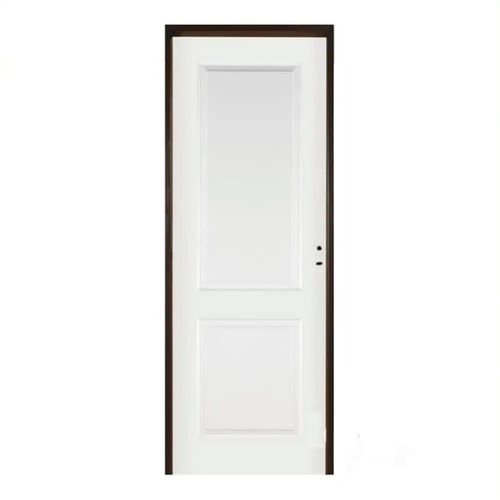Puerta 200x70 Cm Madera Blanco Apertura Izquierda 2 Tableros Camden Oblak