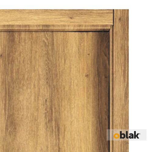 Puerta 200x80 Cm Chapa Natural Apertura Derecha M1900 Oblak