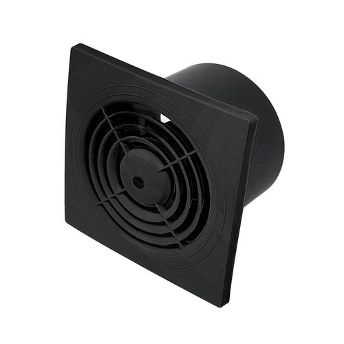 Extractor de Aire 15 Cm 19 W Negro Mate Ea-Vf150N Ecoaire