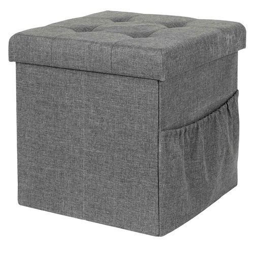 Puff 38x38x38 Cm Gris M+Design