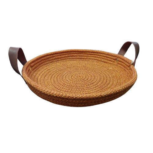 Bandeja Ovalada Ancha Con Manija 30 Cm Elkas