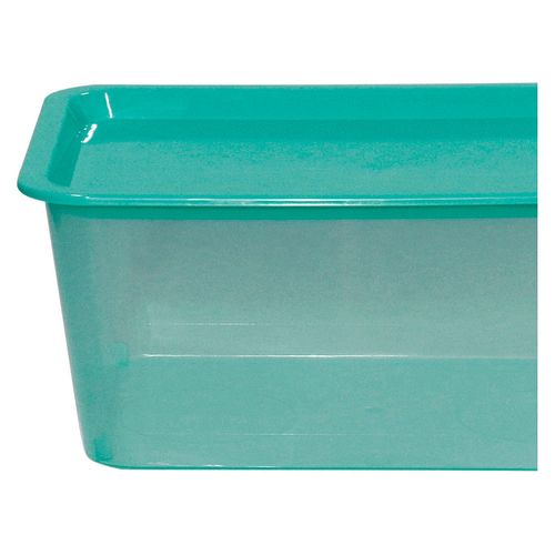 caja plastica promocional 6lt pistacho