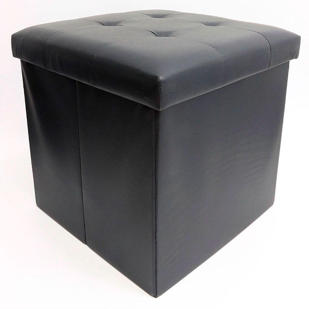 Puff 38x38x38 Cm Negro M+Design