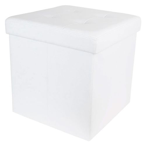 Puff 38x38x38 Cm Blanco M+Design