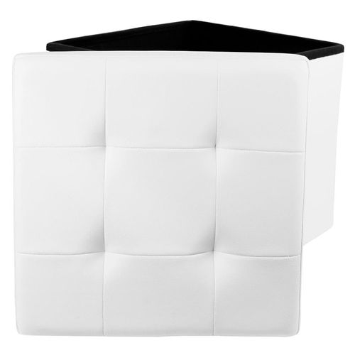 Puff 38x38x38 Cm Blanco M+Design