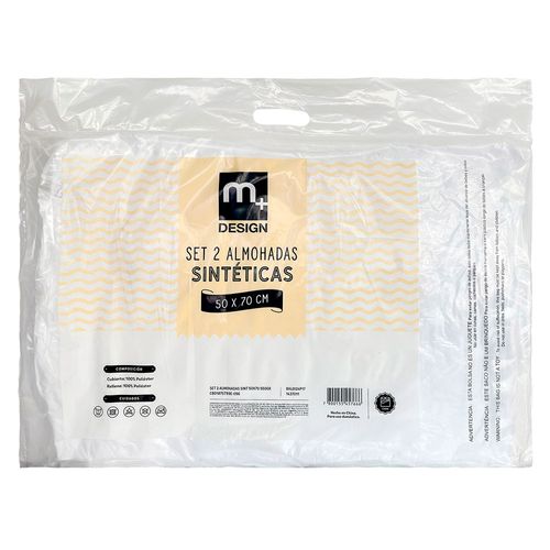 set 2 almohadas sint 50x70 550gr