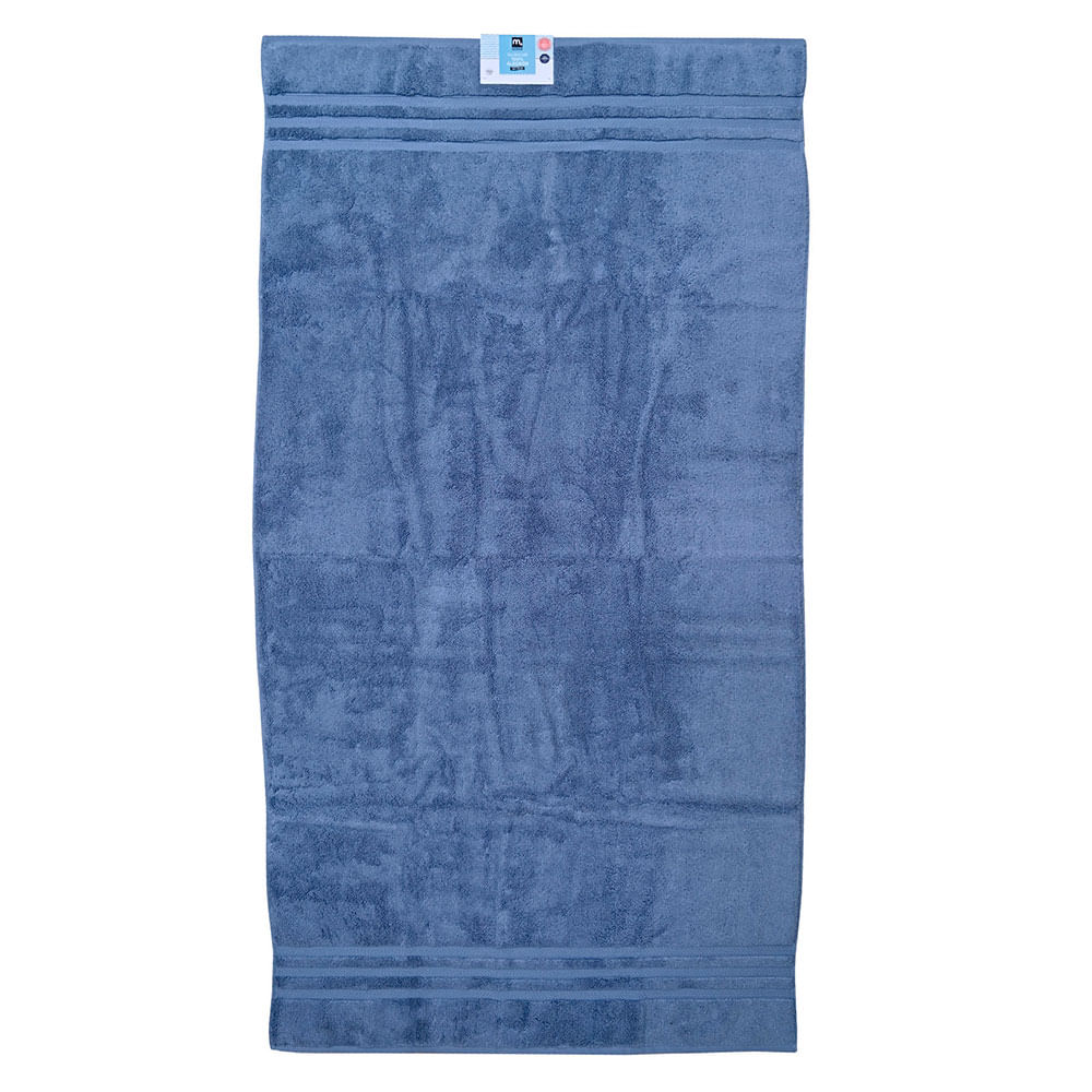 Toalla de Baño Algodón Azul 90x170 Cm Cotidiana - Easy